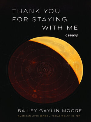cover image of Thank You for Staying with Me